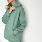 PURE// MINT OVERSIZED HOODIE AND PANTS SET